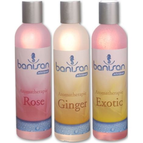 Banisan Badezusatz Whirlpool Aromatherapie 3 Düfte mit je 250 ml (1/5)