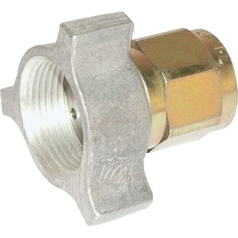 Racor r谩pido Dowty con roscas hembra 1/2" y 3/8" BSP macho PARKER 44206110 (1/3)