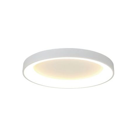 Mantra Plafón de techo LED redondo Niseko II blanco, con mando, regulable 2700K-5000K Ø 90-78-65-50-38 cm (1/3)
