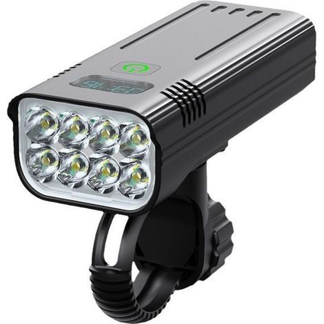 Phare de vélo ultra-lumineux, rechargeable par USB, étanche IP65 (1/5)