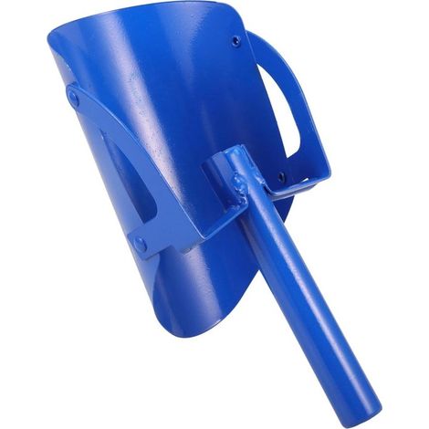Tragbarer Spaten – Gartenschaufelstiel – Gartenarbeit im Freien – Ergonomisches Design – 28 cm Länge – Blau (1/5)