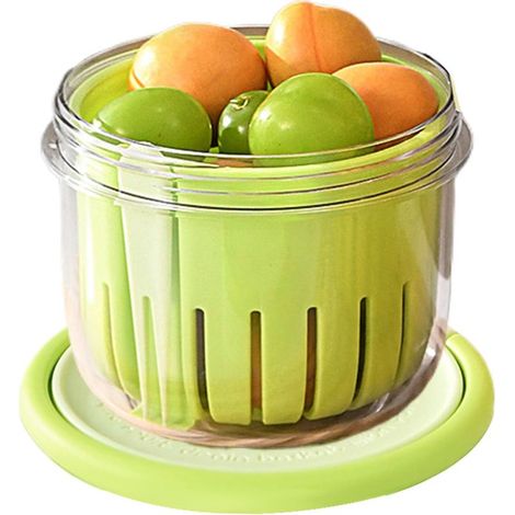 Gobelet à salade - 650 ml - Récipient pour collations saines - Rangement portable avec couvercle et cuillère - Gobelet à flocons d'avoine pour les voyages au bureau, pique-nique, camping, randonnée