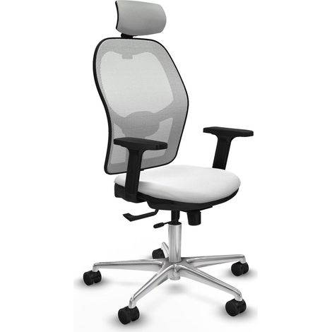 Chaise de bureau piqueras y crespo Sila Jorquera noir mousse haute qualité (1/2)
