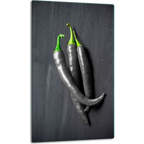 GLASPLATTE, TISCHPLATTE 30x52 CHILLI (1/5)