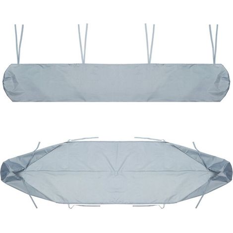 3 Meter lange, wasserdichte Terrassenmarkise, einziehbare Seitenmarkise, staubdichte Aufbewahrungstasche mit Kordelzug, geeignet für Terrassen und Gärten im Freien. (1/5)