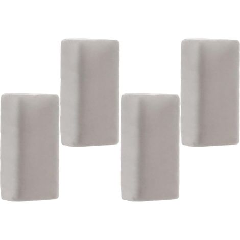 Colle D'étanchéité pour Trous de Climatisation, 4pcs Argile de Scellement Blanche, Facile à Utiliser Étanchéité, pour Camping et Réparation Murale (1/5)