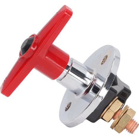 Interrupteur à bouton-poussoir pour circuit de batterie automobile et marine (1/5)