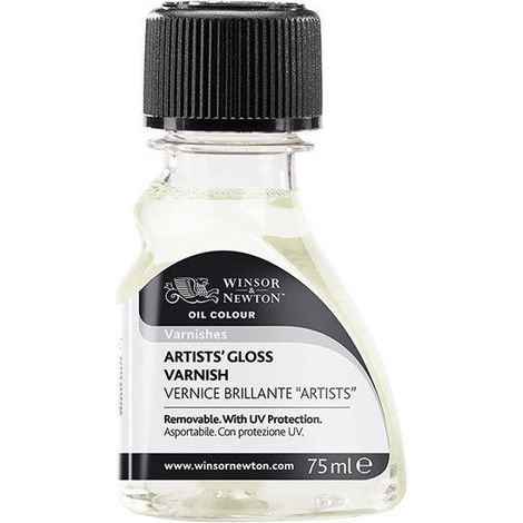 Vernis brillant Artists' - 75 ml - Winsor & Newton