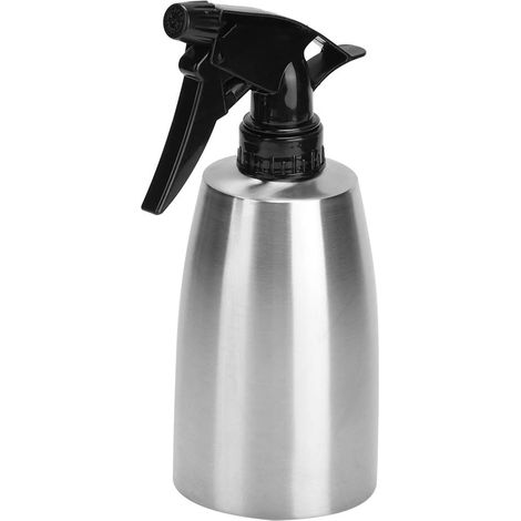 Vaporisateur Vide,Flacons Pulvérisateur, Vaporisateur, 435 ml Multifonctionnel Pot, Flacon en Acier Inoxydable Bouteille de Pulvérisation avec Buse réglable remplissable pour Maison et Jardin, 435ml