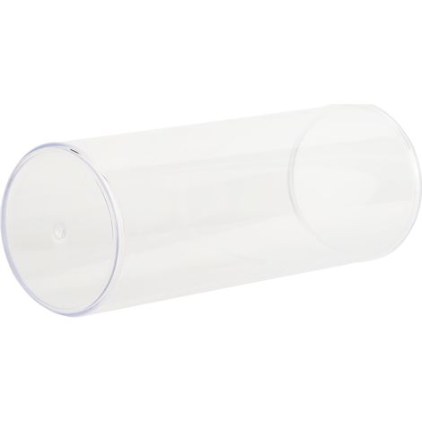 Cylindre gradué, récipient transparent pour liquides, instrument de mesure de laboratoire. (1/5)