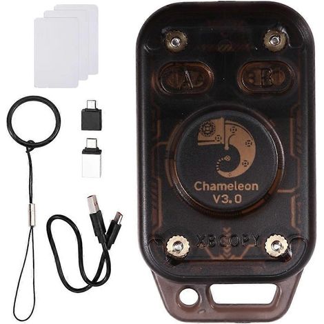 Chameleon V3.0 RFID-Smartcard-Lesegerät/Schreiber, Smartcard-Emulator, 125 kHz/13,56 MHz NFC-Tag-Lesegerät/Schreiber + 3XUID-Karte (1/5)