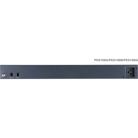 ATEN PE6108G - Avec contrôle en ligne - 1U - horizontale - Metal - Noir - 8 sortie(s) CA (PE6108G-AX-G) (1/3)
