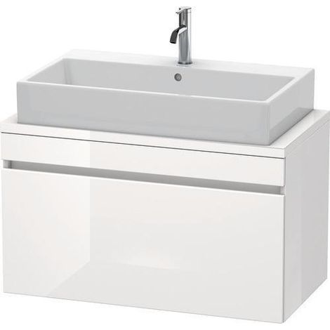 Meuble sous-console DURASTYLE 512x900x478mm chêne terra / blanc mat