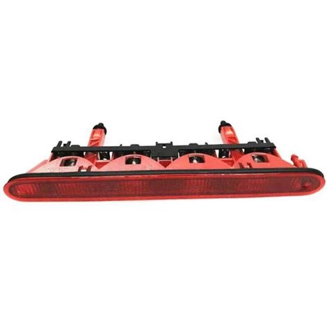 Troisième feu stop monté en hauteur pour Peugeot 307 Hatchback – 12V – Couleur rouge – Matériau ABS – Haute luminosité et longue durée de vie