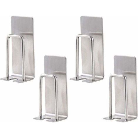 Set di 48 fascette stringitubo da giardino Enowelir da 16 mm, clip in plastica per serre e ripari, paletti per piante, accessori per giardinaggio. (1/4)