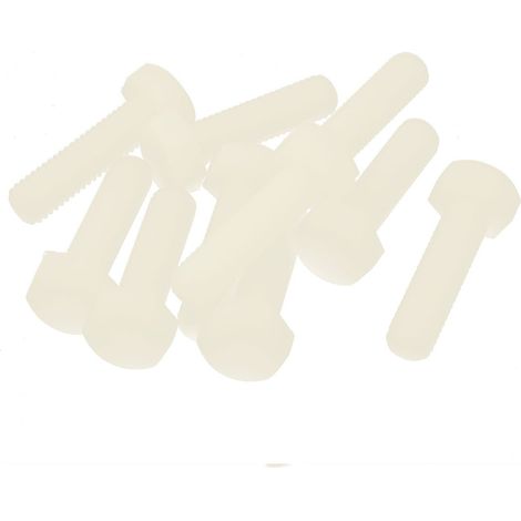 10 pcs Nylon Sechskantkopf Sechskantschraube M8 x 30mm (dcf4680d8edebef0a0091f90521269f4)