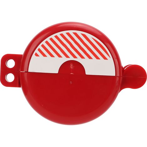 Dispositif de verrouillage de vanne à boisseau haute sécurité pour robinet de bouteille de gaz oxygène industriel extérieur professionnel (1/5)