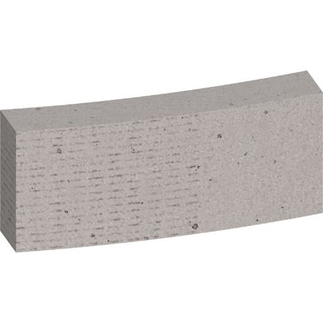 Segments pour couronne de forage humide PRO Diamant, 250 mm, 1 1/4 pouce UNC