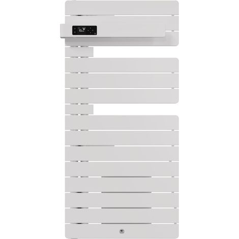 Radiatore elettrico scaldasalviette Allure 4 Classique Colonna sinistra 1500W Bianco Lucido - THERMOR - 483338 (1/4)
