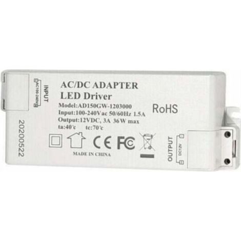LED Transformateur 48W Driver 12V,LED Transformateur 48W Driver 12V,Transformateur pour luminaire