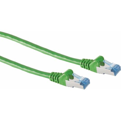 CAT.6A Patchkabel S-FTP, PIMF, grün, 10 m