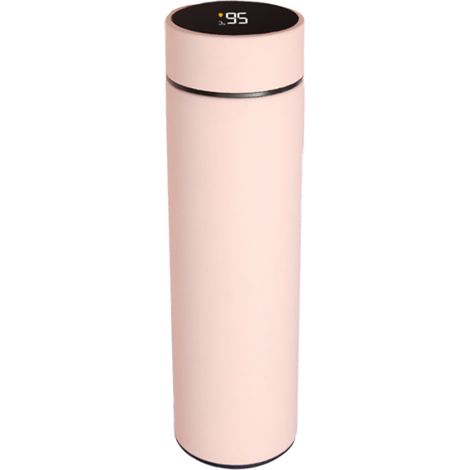 Bouteille d'eau à double paroi isolée sous vide avec affichage LED de la température, bouteille isotherme pour boissons chaudes et froides (1/5)