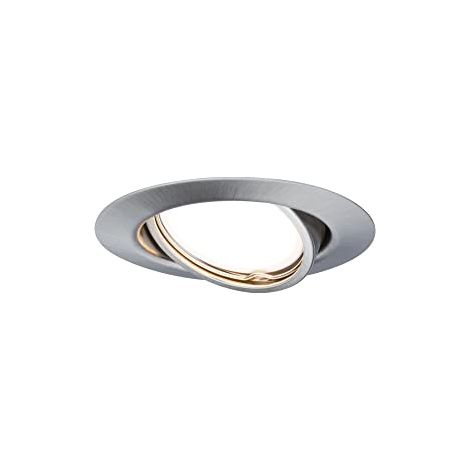 Paulmann 93412 Base Lampada da incasso LED (monocolore) GU10 5 W Ferro (spazzolato) (1/4)