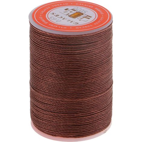 Fil à coudre en polyester ciré haute résistance pour la confection de meubles et d'équipements de plein air - (1/5)