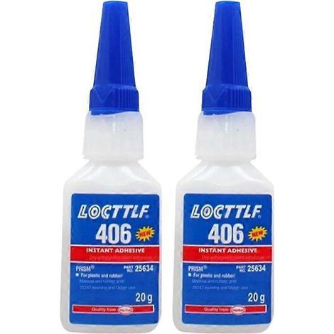 2 tubes de colle instantanée Loctite 406 de 20 g (1/5)