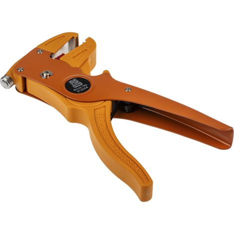 Rs Pro – Pince à dénuder automatique pour fil rond 0.2 à 6 mm – Lames en acier trempé – Longueur 170 mm – Dénudage rapide et efficace