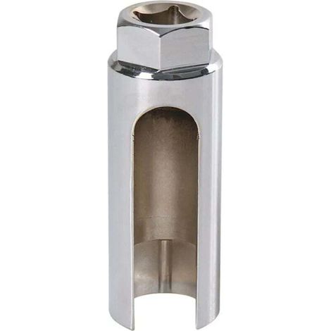 Douille de 21 mm pour sonde lambda, douille universelle pour sonde lambda, clé à douille pour démontage de capteur automobile, outil spécial pour l'installation et la réparation de la sonde lambda (1/4)