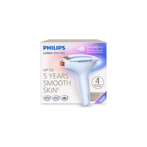 Philips Lumea IPL 9900 Pro BRC333/00 SenseIQ Pro Bleu - épilation lumière pulsée