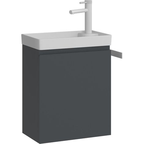 Waschtischunterschrank "Ferla 40" – 40 x 22 x 50 cm – Anthrazit matt (1/3)