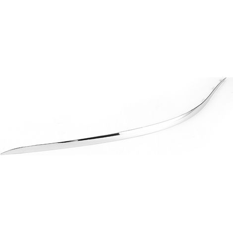 Baguette chromée pour le pare-chocs avant des Mercedes-Benz W211, Classe E, E320, E350, E550, E63 et AMG (côté droit, 2118852421). (1/5)