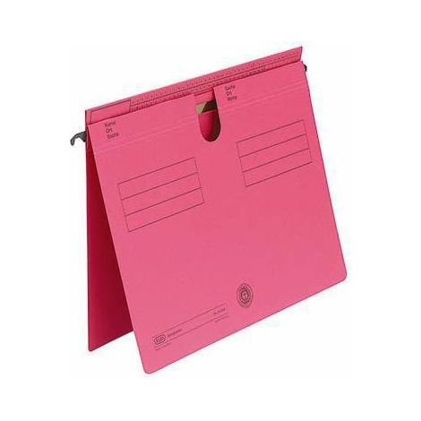 ELBA Hängehefter 100555355 DIN A4 kaufm./Amtsheftung Karton rot (1/3)