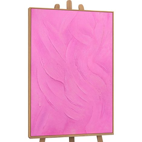 Gemälde Zuckerschleier Rahmen Eichefarben 120x80 cm (1/5)