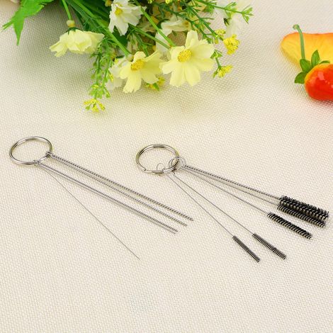 Ensemble de trois brosses de nettoyage pour aérographe