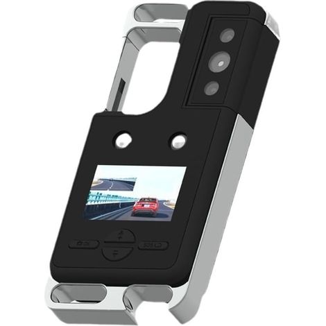 Mini Caméra Porte-Clés HD 2K avec Éclairage Extérieur, Caméscope de Sport 1080P, Caméra Arrière Étanche pour Moto, Enregistreur Vidéo (1/5)