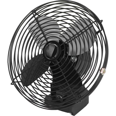 Ortviai Ventilateur de bureau 8 pouces rechargeable sans fil – batterie 18 V compatible BL1830/BL1840/BL1850/BL1860, acier inoxydable