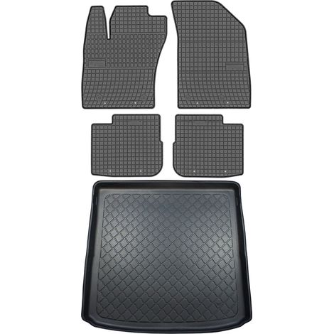 Fiat Tipo Kombi desde 02.2017 SET - Alfombrillas de goma para coche + alfombrilla para maletero