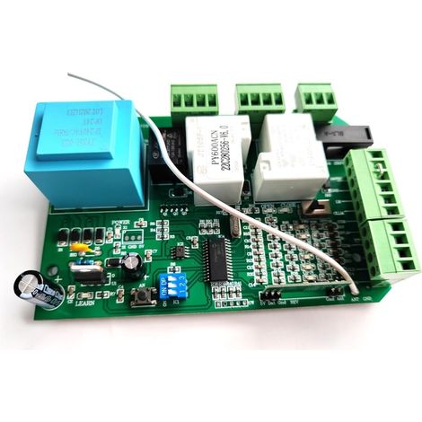 Kit d'ouvre-portes automatiques Tableau de commande for ouvre-porte coulissante sécurité tableau de commande de Circuit de remplacement principal électronique pour accessoires de portail coulissant ( (1/5)