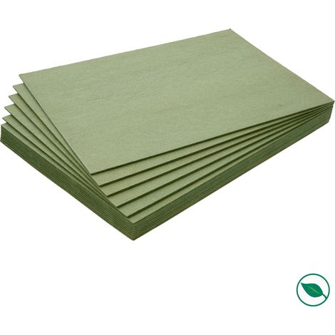 Forestea – Dalle sous couche parquet fibre de bois 7mm – Isolant thermique et sonore – Corrige les irrégularités du sol – Paquet de 6,99 m² (1/3)
