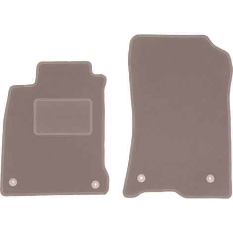 Tapis avant beiges pour : Renault Laguna III liftback, break (2007-2015) (1/5)