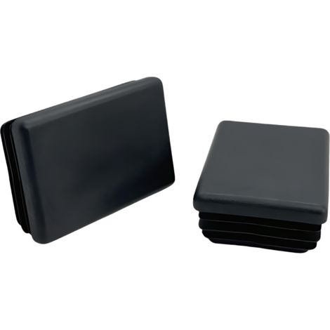 Tappo interno per profilo, palo, tetto 60x40, 50 pezzi, nero (1/5)