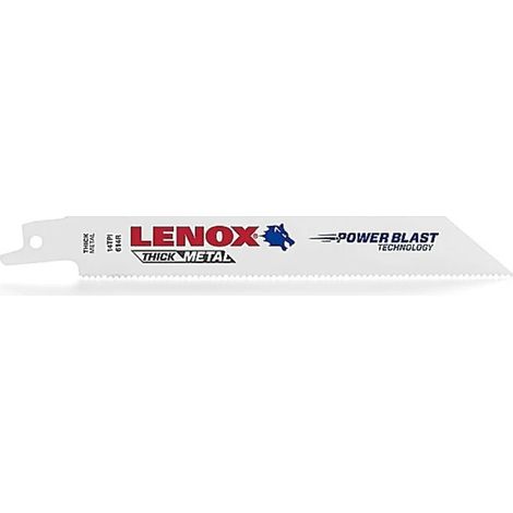 LENOX 5x lama per sega a sciabola 818R lunghezza 203 mm larghezza 19 mm TPI 18 - 20578818R