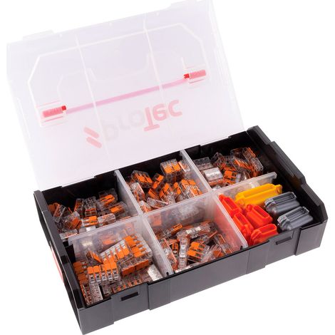 Valisette 150 bornes de connexion In Line S221 + 7 Gelbox - Protec (1/4)
