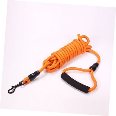 Hundeleine, Hundeleine, lange Hunde-Trainingsleine, ideal zum Wandern, Camping, Training, Strand, geeignet für kleine und mittelgroße Hunde (5 m)