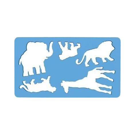 Plantilla de animal Le贸n