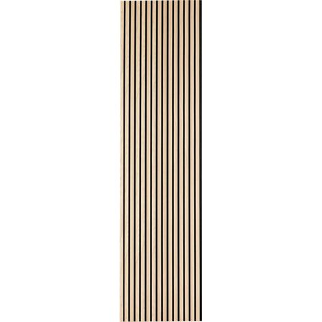 Colva Wanddekorationspaneel beige schwarzer Hintergrund 240x60cm - Atmosphera créateur d'intérieur (1/5)