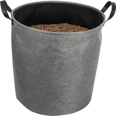 Sac à granulés tissu souple 60L Jura Montania - Ø 44 x 45 cm - Eda (1/3)